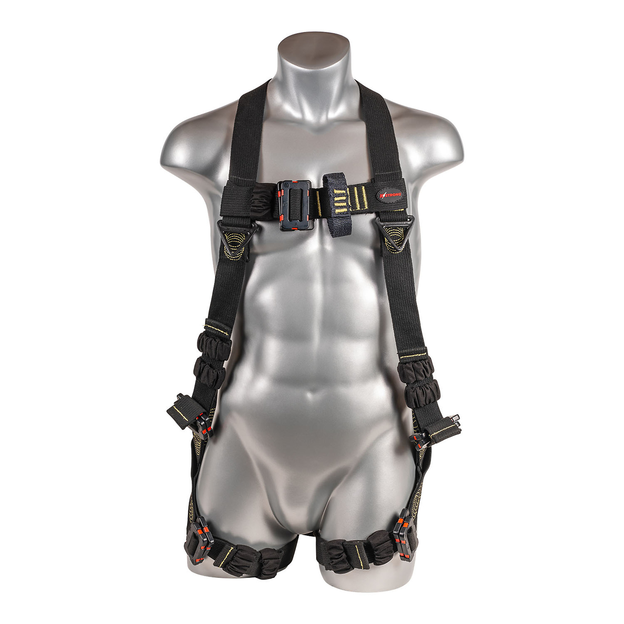 KStrong Kapture Element Arc Flash Rated Full Body Harness — 5-Point, S-L, Web Loop Dorsal and Front D-Rings, Mating Buckle Legs and Chest, Model# UFH10711P-S-L